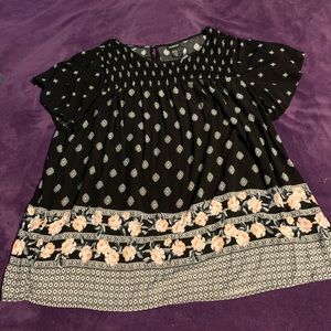 Torrid silky floral top size 2